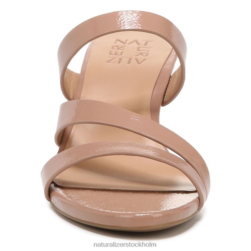 breona klänning sandal taupe patent 444DB591 sandaler | Naturalizer kvinnor
