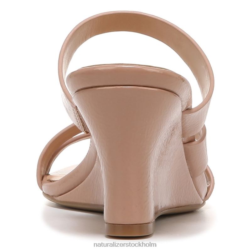 breona klänning sandal taupe patent 444DB591 sandaler | Naturalizer kvinnor