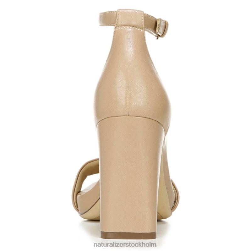 joy dress sandal creme brulee läder 444DB68 sandaler | Naturalizer kvinnor