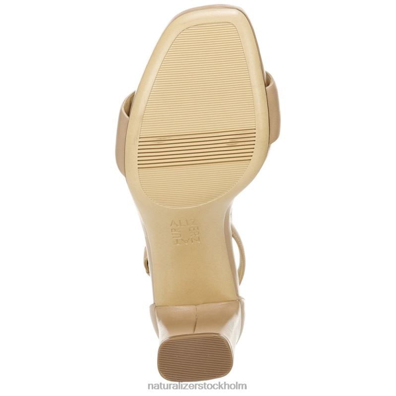 joy dress sandal creme brulee läder 444DB68 sandaler | Naturalizer kvinnor