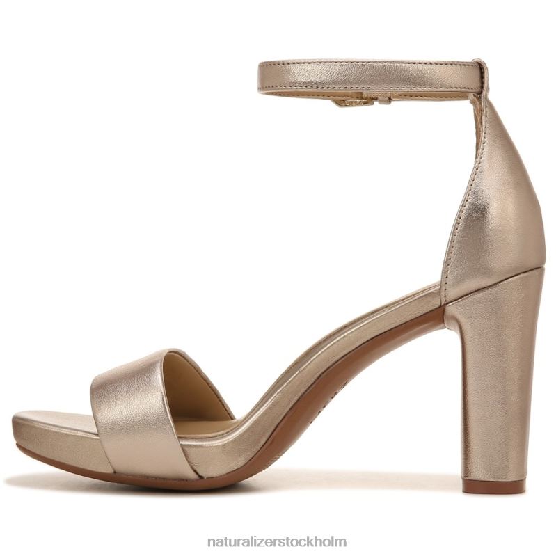 joy dress sandal ljus bronsläder 444DB66 sandaler | Naturalizer kvinnor