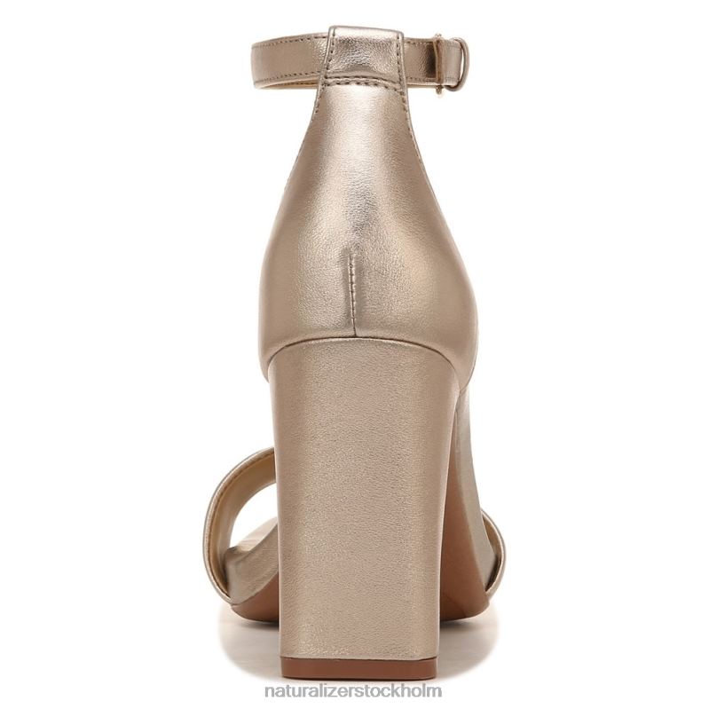 joy dress sandal ljus bronsläder 444DB66 sandaler | Naturalizer kvinnor