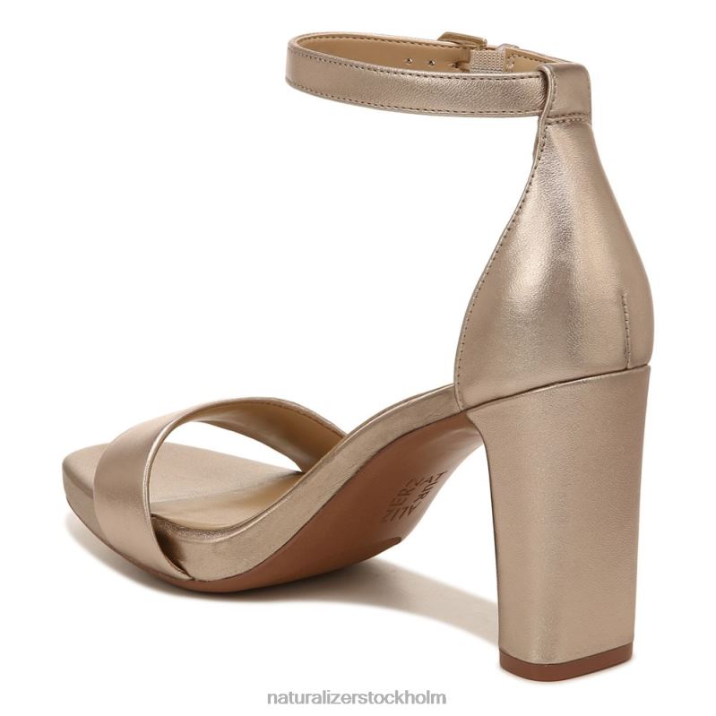 joy dress sandal ljus bronsläder 444DB66 sandaler | Naturalizer kvinnor