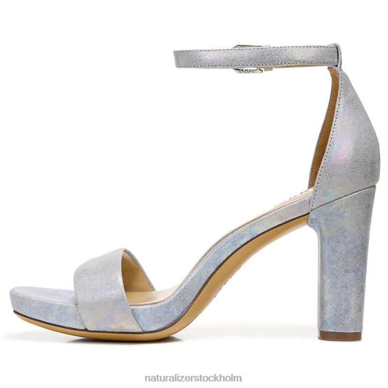 joy dress sandal ljusgrått läder 444DB72 sandaler | Naturalizer kvinnor