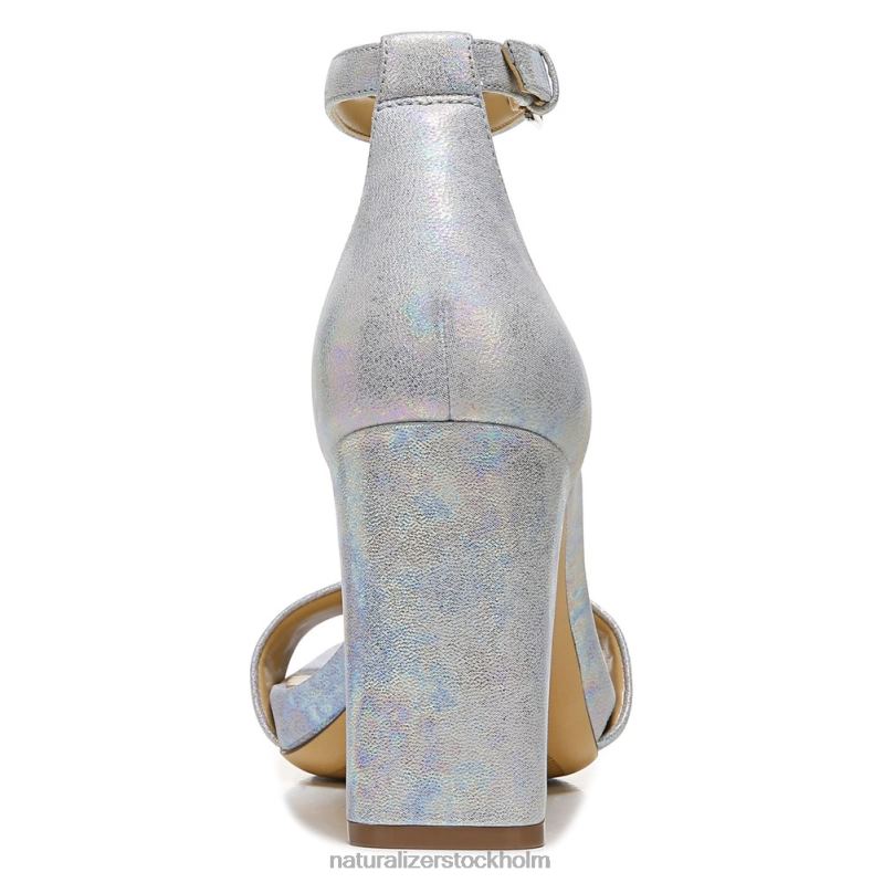 joy dress sandal ljusgrått läder 444DB72 sandaler | Naturalizer kvinnor