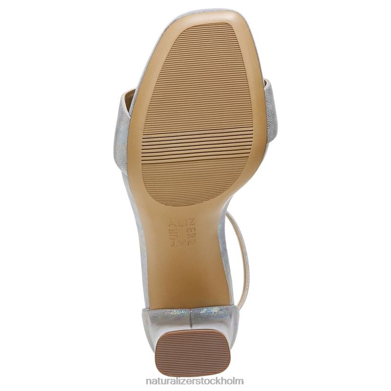 joy dress sandal ljusgrått läder 444DB72 sandaler | Naturalizer kvinnor