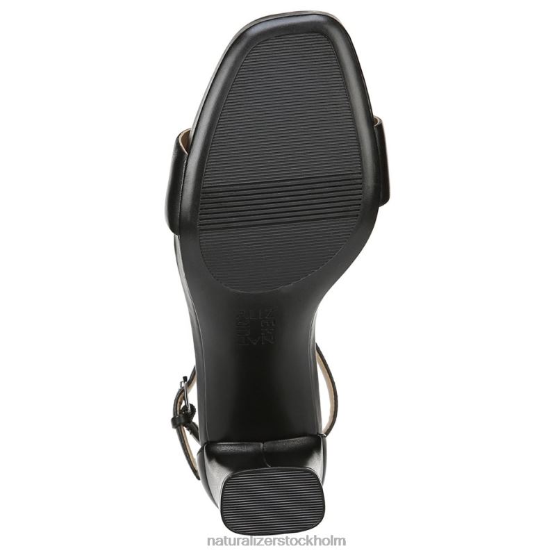 joy dress sandal svart läder 444DB65 sandaler | Naturalizer kvinnor