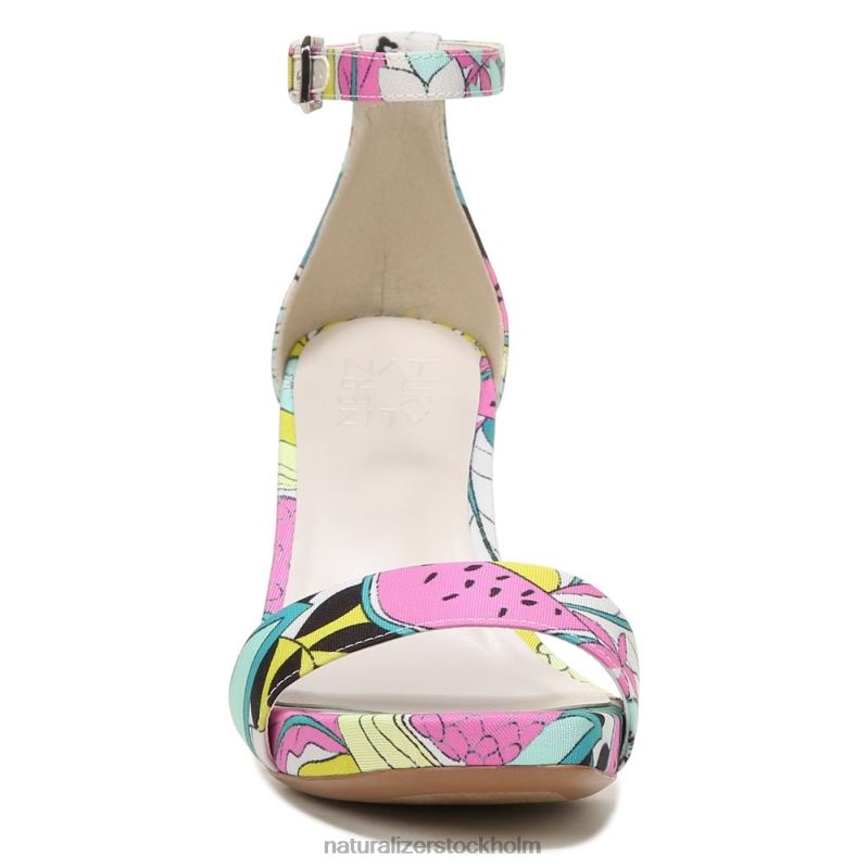 joy dress sandal tyg med retro frukttryck 444DB75 sandaler | Naturalizer kvinnor