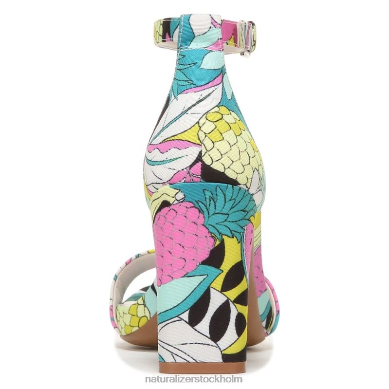 joy dress sandal tyg med retro frukttryck 444DB75 sandaler | Naturalizer kvinnor