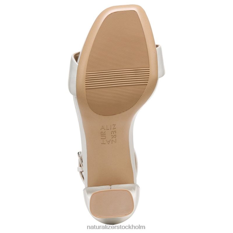 joy dress sandal vitt läder 444DB69 sandaler | Naturalizer kvinnor