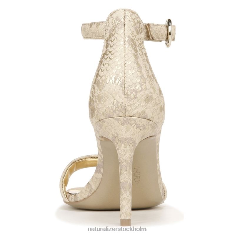 kinsley klänning sandal guld läder 444DB46 sandaler | Naturalizer kvinnor