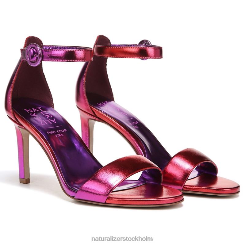 kinsley klänning sandal rosa multiläder 444DB47 sandaler | Naturalizer kvinnor