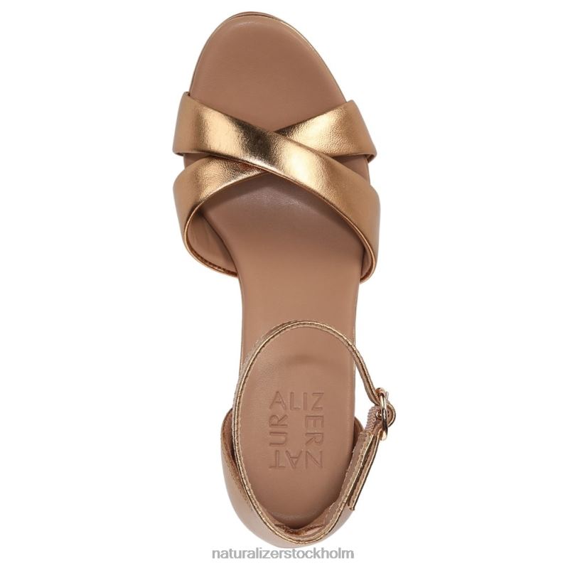 lizbeth klänning sandal butterscotch läder 444DB221 sandaler | Naturalizer kvinnor