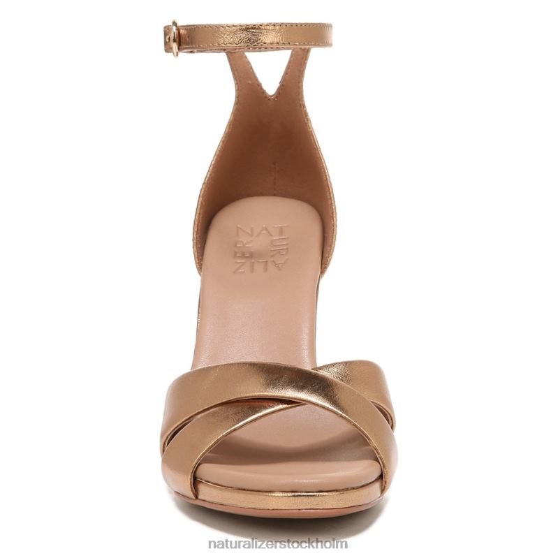 lizbeth klänning sandal butterscotch läder 444DB221 sandaler | Naturalizer kvinnor