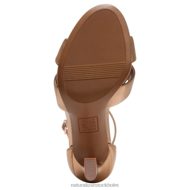 lizbeth klänning sandal butterscotch läder 444DB221 sandaler | Naturalizer kvinnor