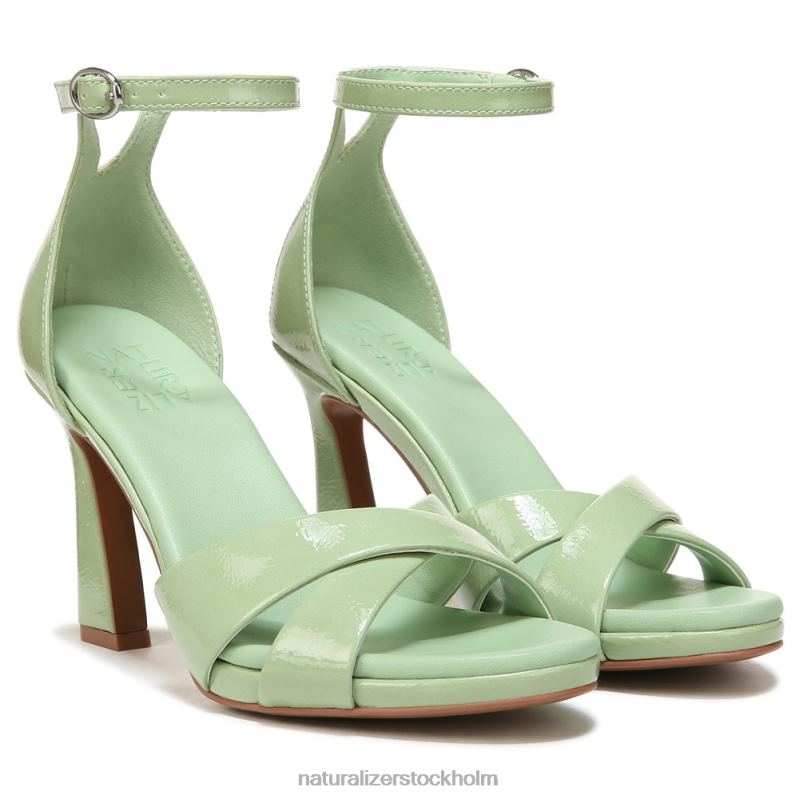 lizbeth klänning sandal mintgrönt patent 444DB223 sandaler | Naturalizer kvinnor