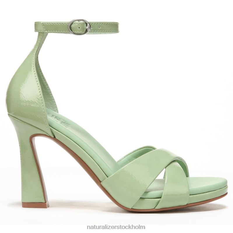 lizbeth klänning sandal mintgrönt patent 444DB223 sandaler | Naturalizer kvinnor