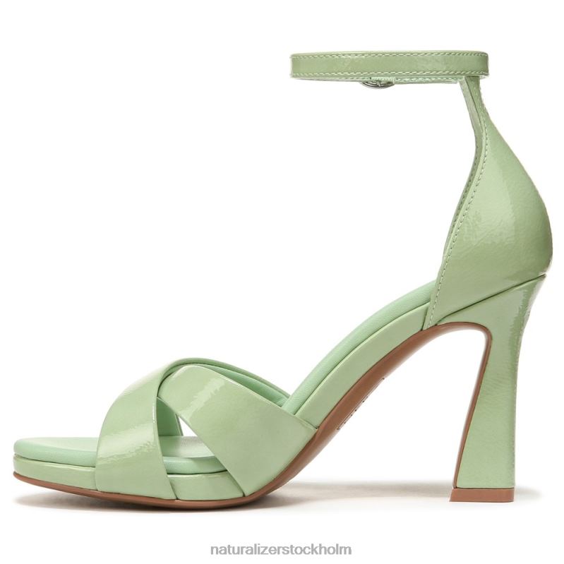lizbeth klänning sandal mintgrönt patent 444DB223 sandaler | Naturalizer kvinnor