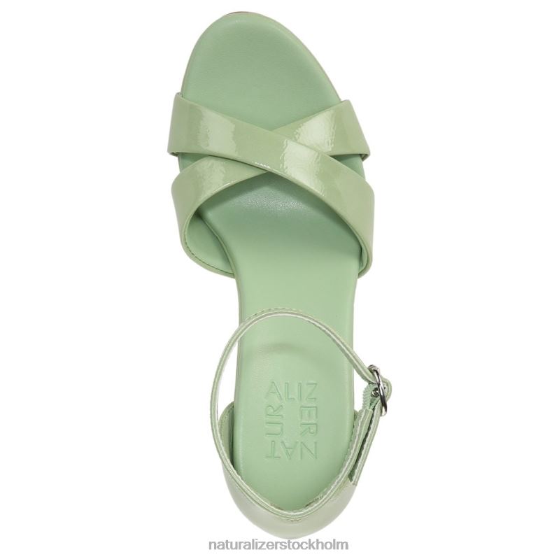 lizbeth klänning sandal mintgrönt patent 444DB223 sandaler | Naturalizer kvinnor