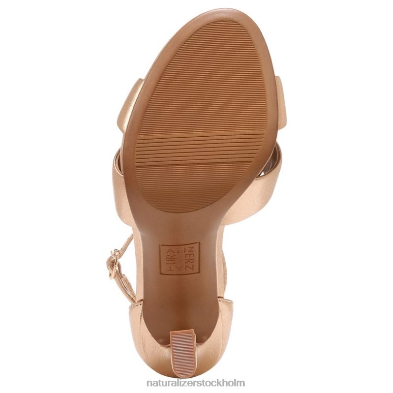 lizbeth klänning sandal mjukt champagneläder 444DB219 sandaler | Naturalizer kvinnor