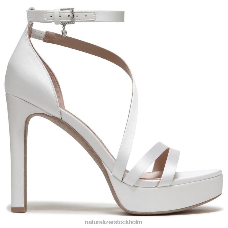 love 2 dress sandal sidenvitt tyg 444DB323 sandaler | Naturalizer kvinnor