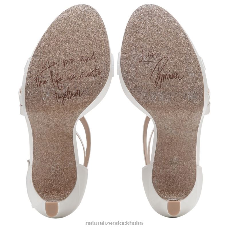 love 2 dress sandal sidenvitt tyg 444DB323 sandaler | Naturalizer kvinnor
