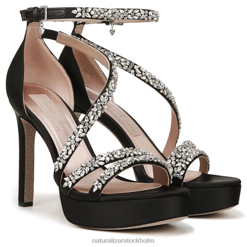 älskar klänning sandal svart tyg 444DB308 sandaler | Naturalizer kvinnor