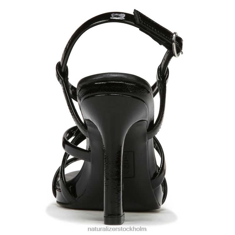 luisa klänning sandal svart lack 444DB224 sandaler | Naturalizer kvinnor