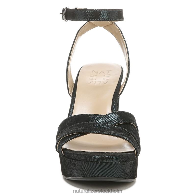 mallory klänning sandal midnatt klöver grönt läder 444DB496 sandaler | Naturalizer kvinnor