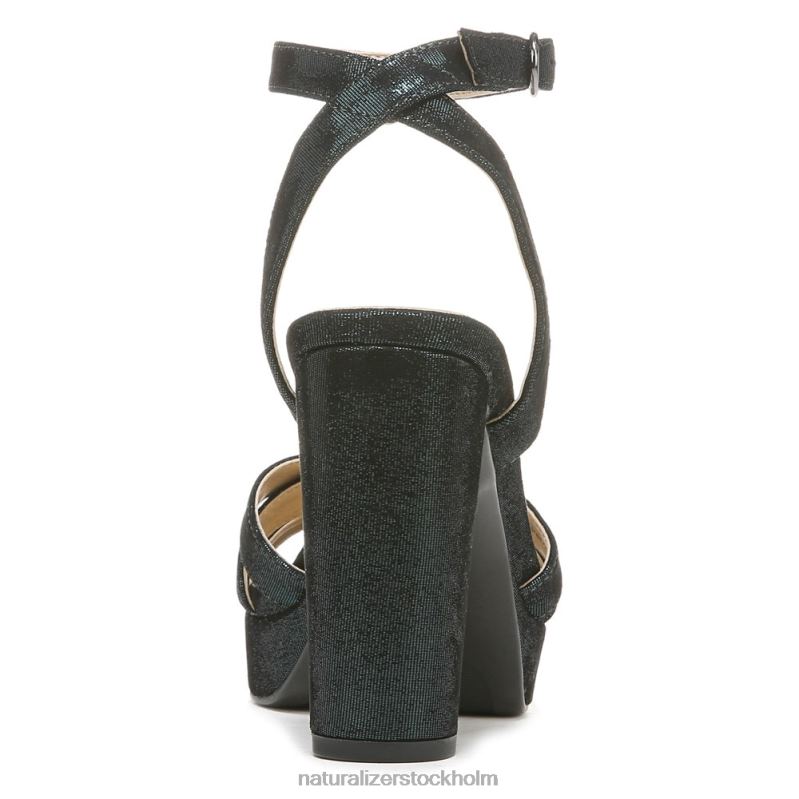 mallory klänning sandal midnatt klöver grönt läder 444DB496 sandaler | Naturalizer kvinnor