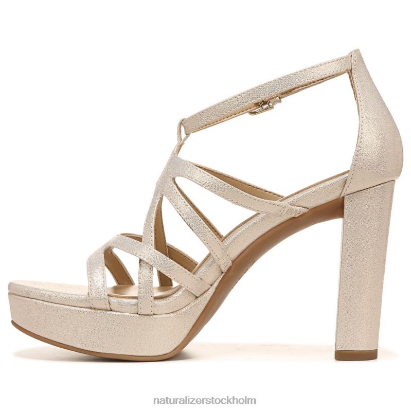 neona klänning sandal lätt guld syntet 444DB563 sandaler | Naturalizer kvinnor