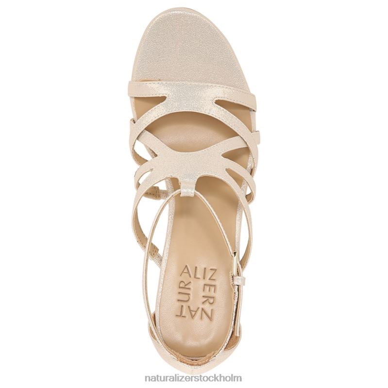 neona klänning sandal lätt guld syntet 444DB563 sandaler | Naturalizer kvinnor