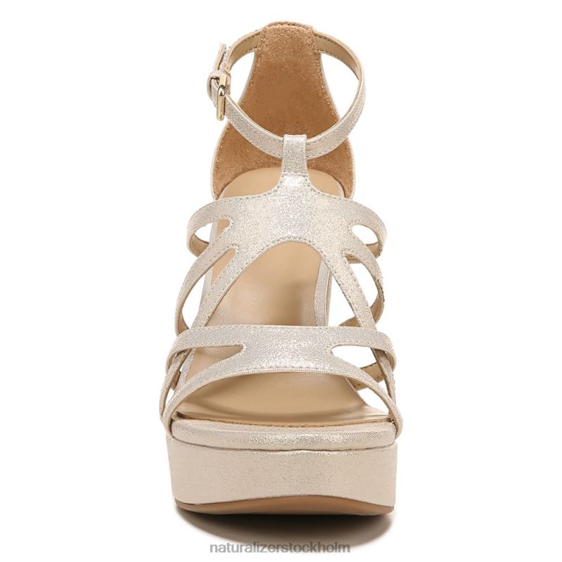 neona klänning sandal lätt guld syntet 444DB563 sandaler | Naturalizer kvinnor