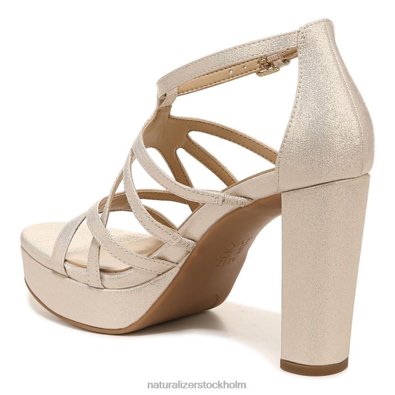 neona klänning sandal lätt guld syntet 444DB563 sandaler | Naturalizer kvinnor