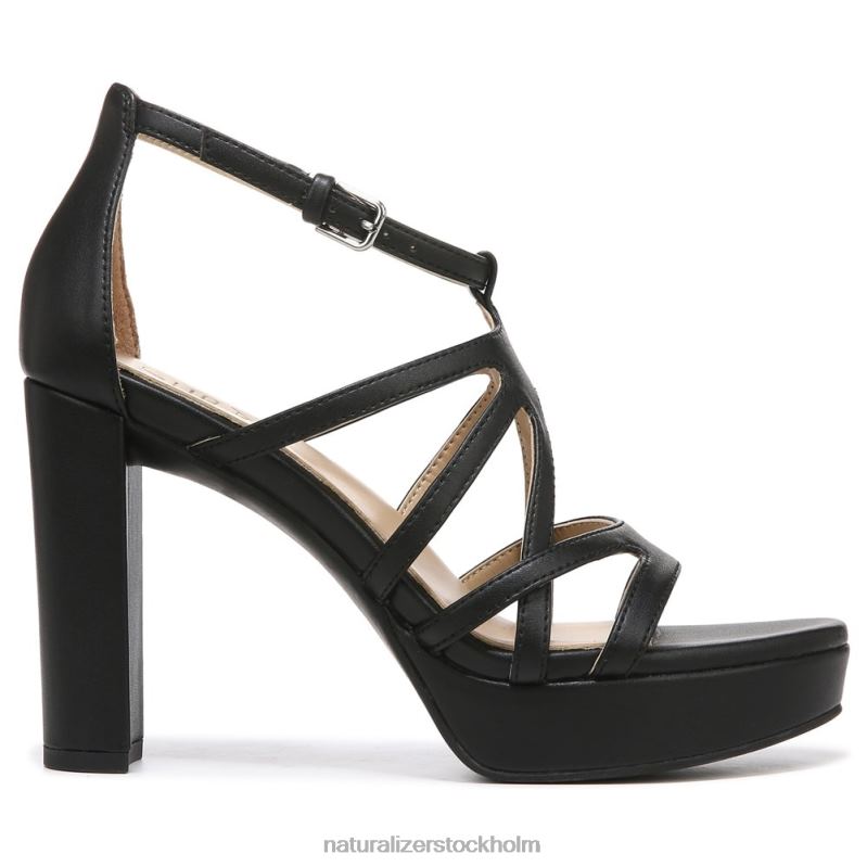 neona klänning sandal svart syntet 444DB562 sandaler | Naturalizer kvinnor