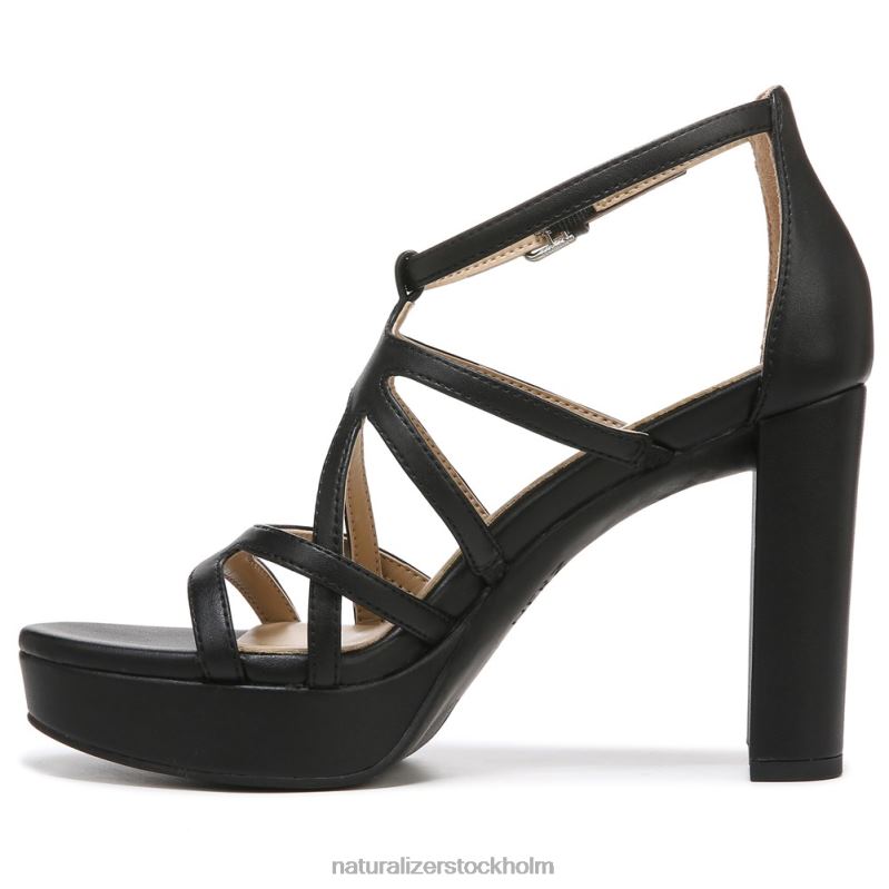 neona klänning sandal svart syntet 444DB562 sandaler | Naturalizer kvinnor