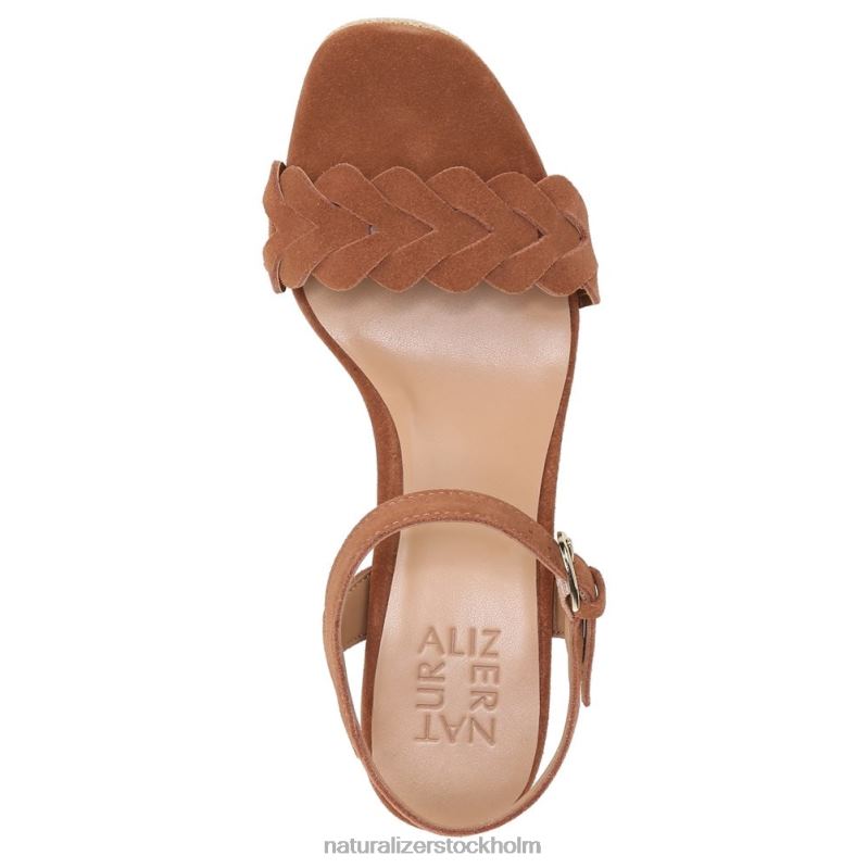 pandora sandal engelskt tebrunt läder 444DB338 sandaler | Naturalizer kvinnor