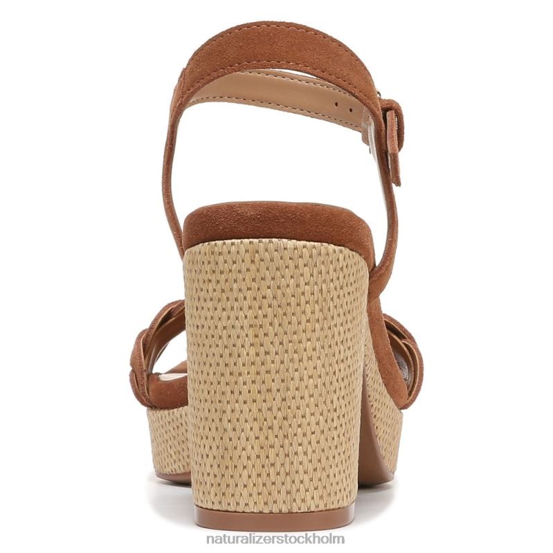 pandora sandal engelskt tebrunt läder 444DB338 sandaler | Naturalizer kvinnor