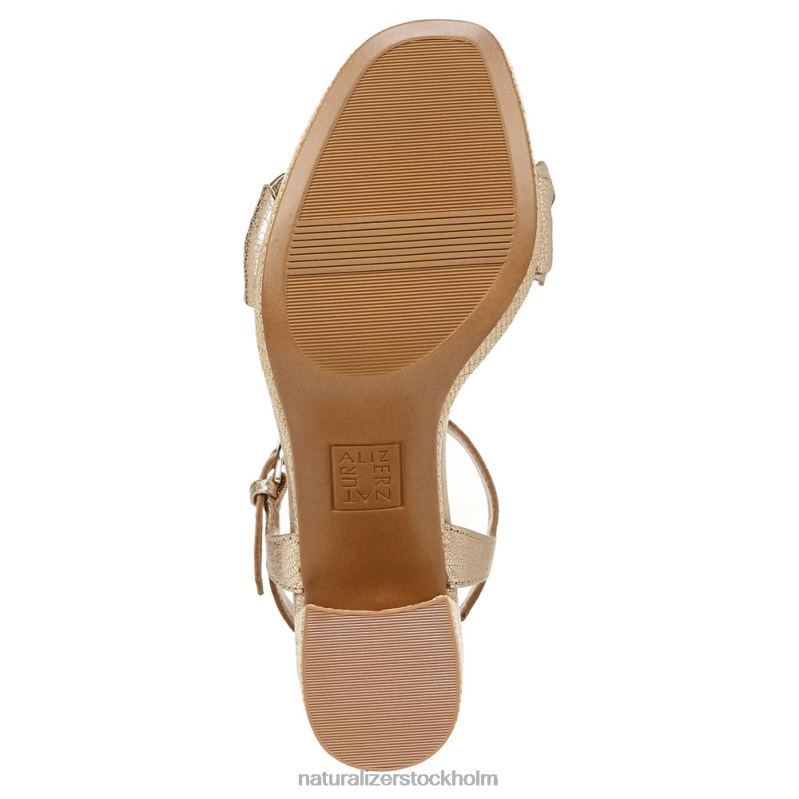 pandora sandal mjukt guldläder 444DB340 sandaler | Naturalizer kvinnor
