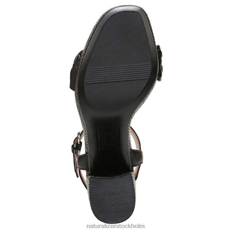 pandora sandal svart läder 444DB337 sandaler | Naturalizer kvinnor