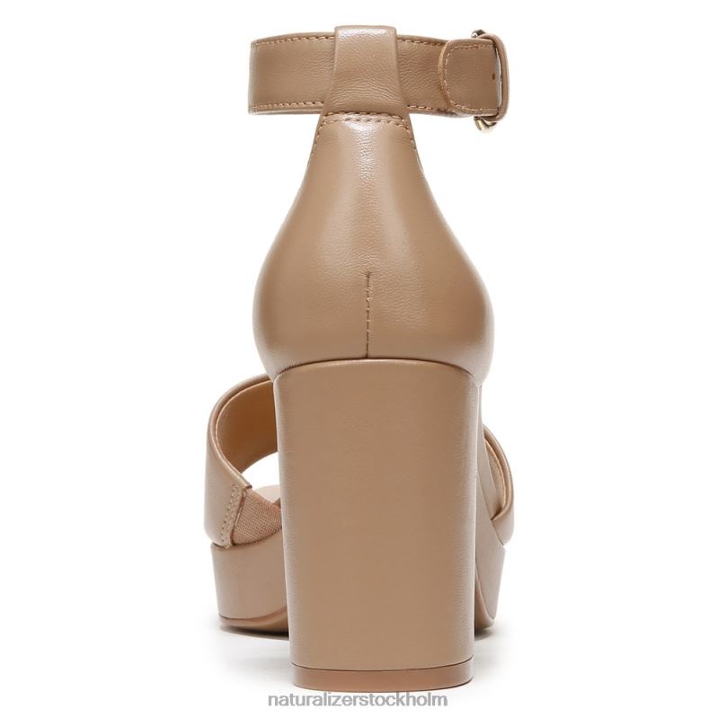 pearlyn klänning sandal taupe läder 444DB343 sandaler | Naturalizer kvinnor