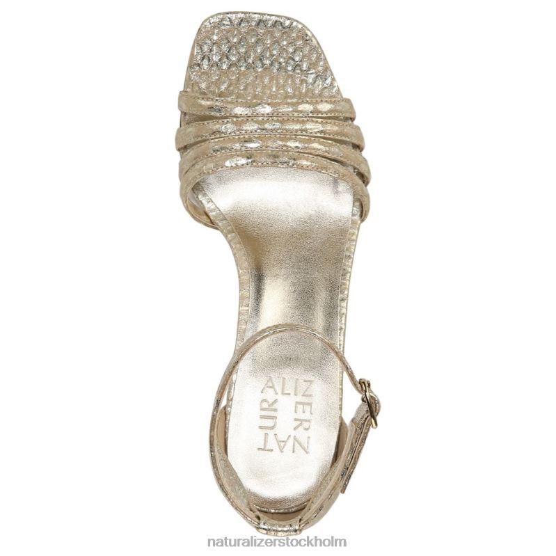 sedan klänning sandal guld orm läder 444DB681 sandaler | Naturalizer kvinnor