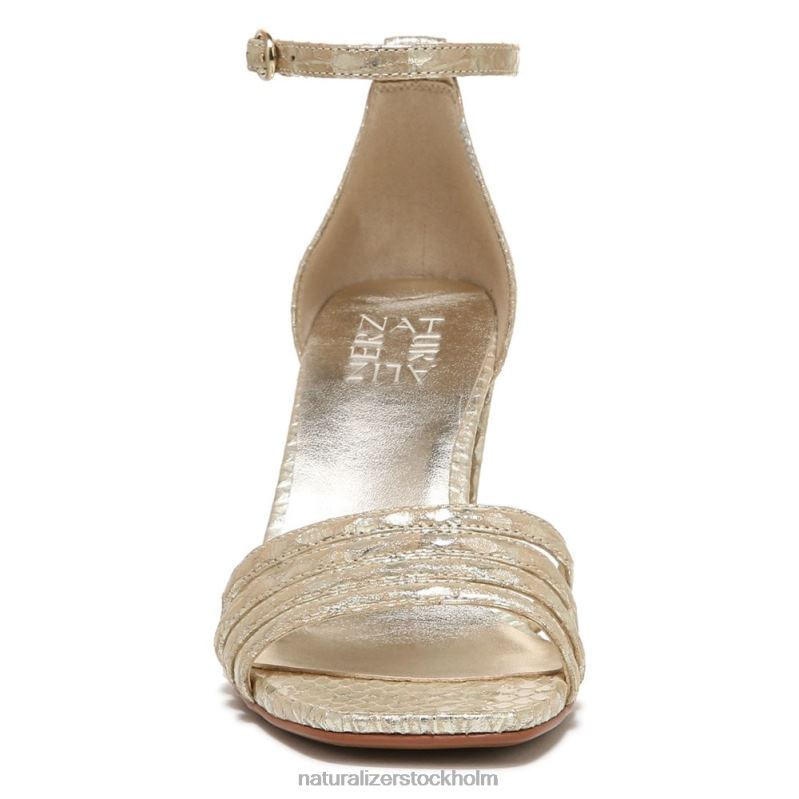 sedan klänning sandal guld orm läder 444DB681 sandaler | Naturalizer kvinnor