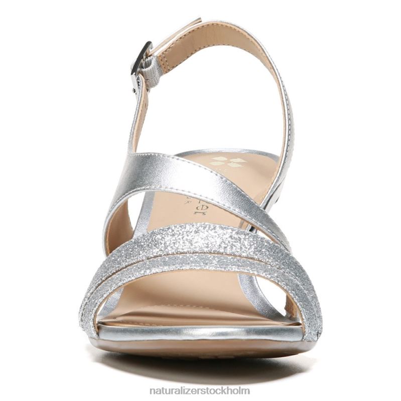 taimi klänning sandal silver/glitter syntet 444DB503 sandaler | Naturalizer kvinnor