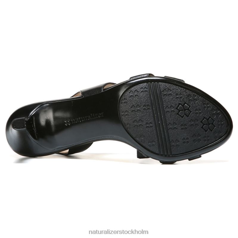 taimi klänning sandal svart läder 444DB506 sandaler | Naturalizer kvinnor