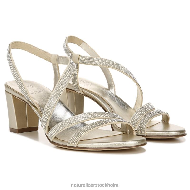 vanessa klänning sandal champagnetyg 444DB26 sandaler | Naturalizer kvinnor