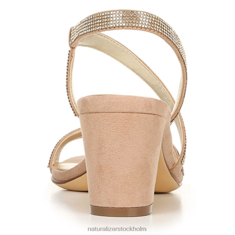 vanessa klänning sandal creme brulee tyg 444DB23 sandaler | Naturalizer kvinnor