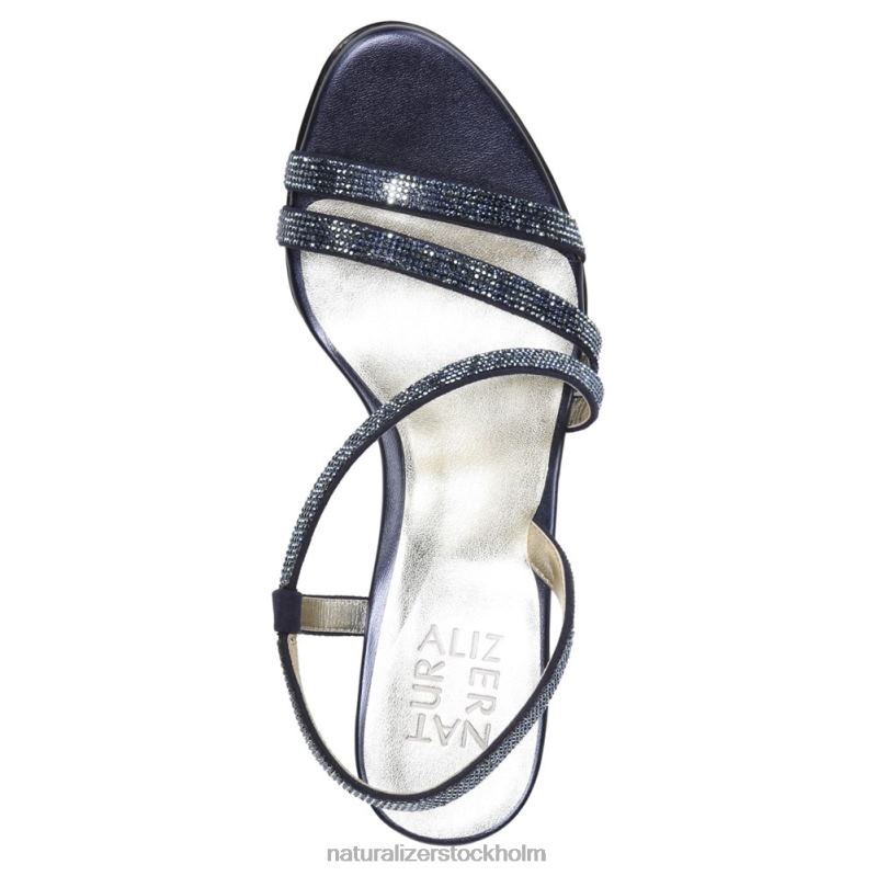 vanessa klänning sandal franskt marin tyg 444DB28 sandaler | Naturalizer kvinnor