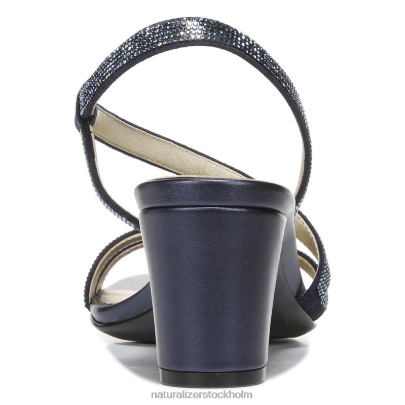 vanessa klänning sandal franskt marin tyg 444DB28 sandaler | Naturalizer kvinnor