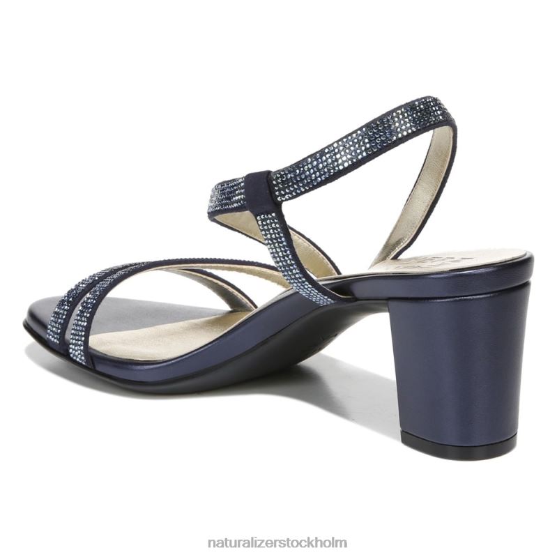 vanessa klänning sandal franskt marin tyg 444DB28 sandaler | Naturalizer kvinnor